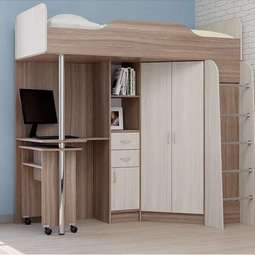 АКЦИЯ!!! Кровать -чердак «БРИЗ-1» левая и правая