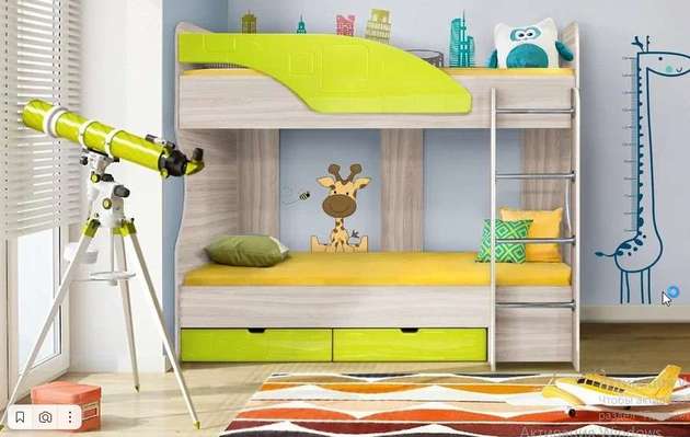 АКЦИЯ!!! Кровать 2-х ярусная «БРИЗ-5» Две расцветки!!!! в Нижнем Новгороде