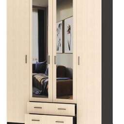 АКЦИЯ!!! НА Шкаф 4-х ств. «СОФИЯ» (Квадро) Памир!!!