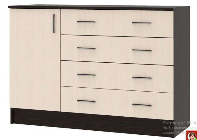 АКЦИЯ!!! НА Комод «София» К 1200 1Д (Памир)!!! в Нижнем Новгороде