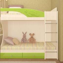 АКЦИЯ!!!!! НА Детская кровать «БЕМБИ 3D» разл.цвета!!!!