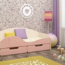 АКЦИЯ!!!! НА Кровать "ЮНИОР-8" МДФ!!!!!