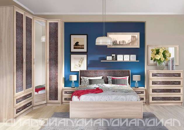 АКЦИЯ!!! НА Спальный гарнитур Кэт - 1 «Caiman» вариант - 5!!!! в Нижнем Новгороде