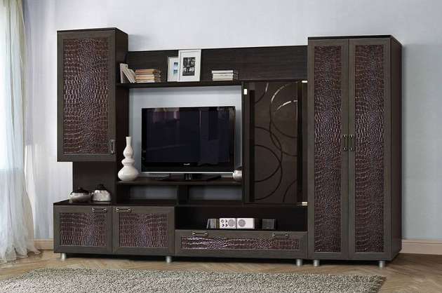 ВНИМАНИЕ!!!АКЦИЯ НА Гостиная "АЛЛЕГРО" вариант 3 ,кайман белый,черный!!!! в Нижнем Новгороде