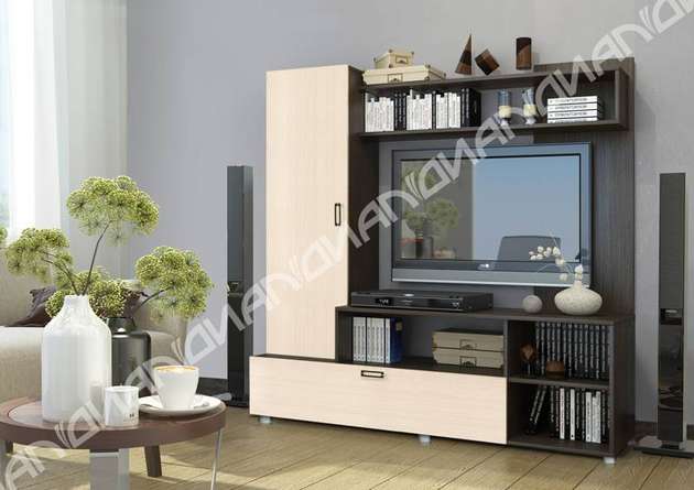 АКЦИЯ!!! НА Гостиная "Аллегро" вариант-8 (1,5м),два цвета!!!! в Нижнем Новгороде