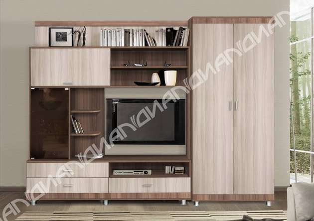 АКЦИЯ!!! НА  Гостиная «Эдвард - 5 вариант - 2» ,два цвета!!!! в Нижнем Новгороде