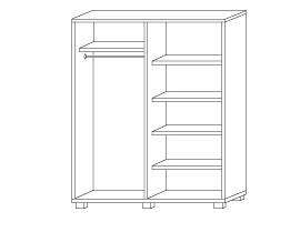 Шкаф «Магия» 4-х ств. (Террикон) в Нижнем Новгороде фото 2