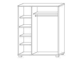 Шкаф «Магия» 3-х ств. (Террикон) в Нижнем Новгороде фото 2