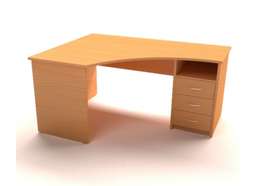 Стол угловой с ящиками АЭ-206