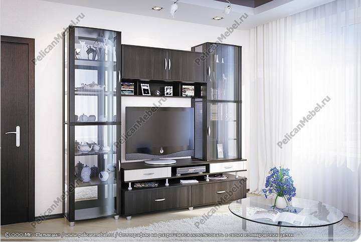 Гостиная «Премьера» комплектация 005 (Пеликан) в Нижнем Новгороде фото 1