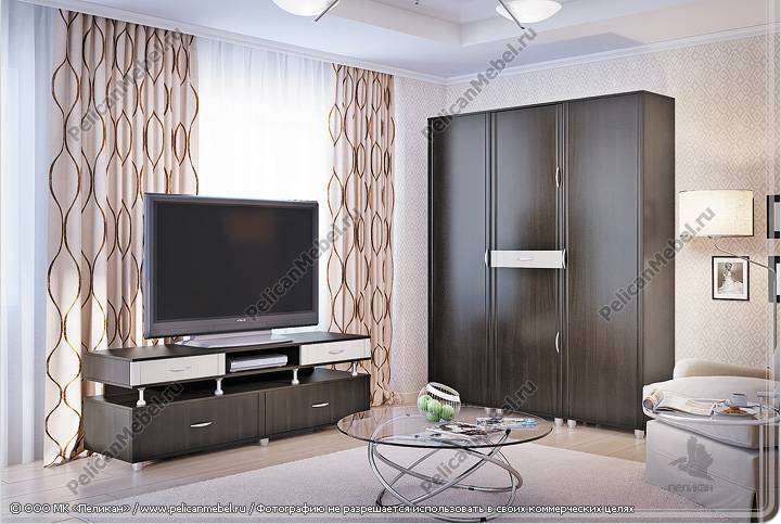 Гостиная «Премьера» комплектация 004 (Пеликан) в Нижнем Новгороде фото 1