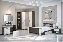 Спальный гарнитур «Грация» модульный (Пеликан)