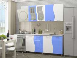 Кухня «Волна» 1,6м 2,0м. (Рег.058)