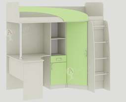 Кровать -чердак «КАРАМЕЛЬ 77-01»