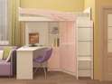 Кровать-чердак «БЕМБИ» МДФ разл. цветовые решения (Регион 058) в Нижнем Новгороде фото 6