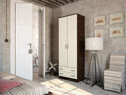 Шкаф 2-х створчатый «ДУЭТ» (Эра)