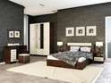 Спальный гарнитур «ЭКО» венге/лоредо в Нижнем Новгороде фото 1