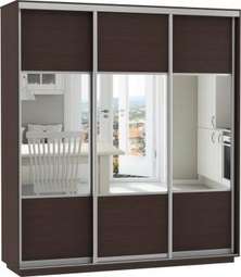 Шкаф-купе «Комби Трио» Три размера Две высоты (Е-1)