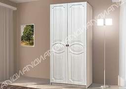 Шкаф 2-х створчатый «КЭТ-6» Бодега/Сандал