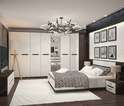 Модульная спальня «Вегас» комп.3 (Горизонт) в Нижнем Новгороде фото 1