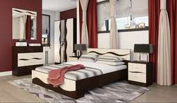 Спальный гарнитур «Анапа» модульный (Террикон)