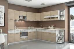 Кухня «ЭРА» угловая 2,8х2,49 м Модульная (Эра)