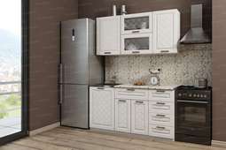 Кухня «АГАВА» 1,5м Модульная, две расцветки (Эра)