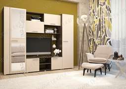 АКЦИЯ!!! Гостиная «ФЛОРА-2» Горизонт