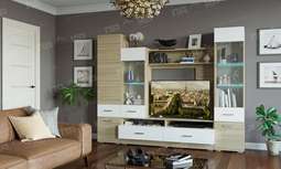 Гостиная «ЭЛИЗА» компплектация 2 (ПАМ)