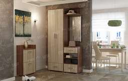 Прихожая «ПВ-8» и обувница 2С (Памир)