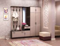 Прихожая «ПАМИР ПЛ» модульная Композиция 3