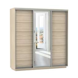 Шкаф-купе «Трио Медиум 1» Три размера Две высоты (Е-1)