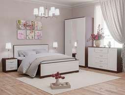 Спальный гарнитур "ОЛИВИЯ" компл.1 (Сильва)