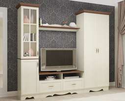 Гостиная ЛАТТЕ Модульная Композиции №4 и №5