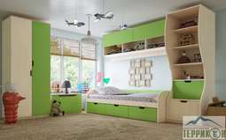 Детская «Киви» модульная композиция 2 (Террикон)