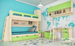 Детская «Киви» модульная композиция 1 (Террикон)