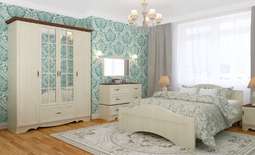 Спальный гарнитур ЛАТТЕ (Атлант) Модульный