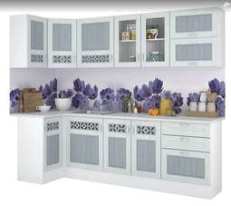 Кухня «Камелия» угловая 1,0мх2,6м (модульная)