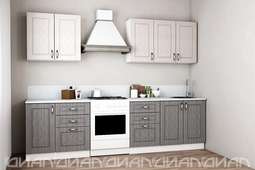 Кухня «РОМБ» вариант 2 (2,2м)