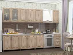 Кухня «Мерано» 2,5м и 2,6м (Рег.058)
