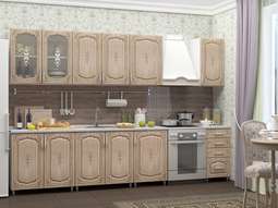 Кухня «Флореаль» 2,5м и 2,6м (Рег.058)