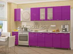 Кухня «Настя» 2,5м, 2,6м разл.цвета(Рег.058)