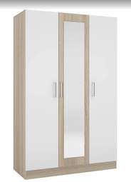 Шкаф 3-х ств. «ЛЕСИ» с зеркалами разл.цвета