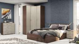 Спальный гарнитур «Сити» модульный комплект 4 (Террикон)