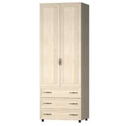 Шкаф «Гармония» 2-х створчатый с ящиками с зеркалом и без