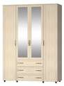 Шкаф 4-х створчатый «Гармония» с зеркалом и без в Нижнем Новгороде фото 3