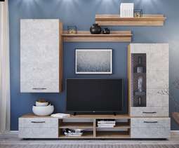 Гостиная АСТИ комп.4 Модульная (ДСВ)