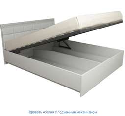 Кровать АЗАЛИЯ 1,4м 1,6м, 1,8м с подъемным механизмом