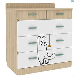 Комод «Кот 9.1» (Аквилон)