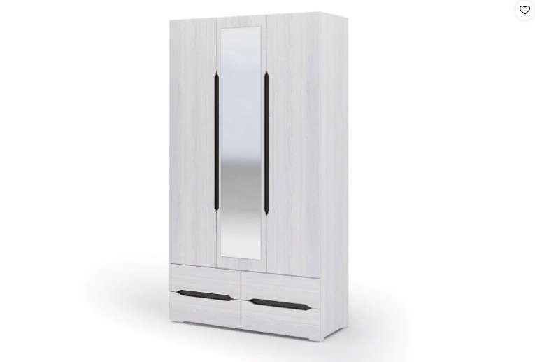 Шкаф 3-х ств. «Валенсия» с ящиками ШК 013 в Нижнем Новгороде фото 1